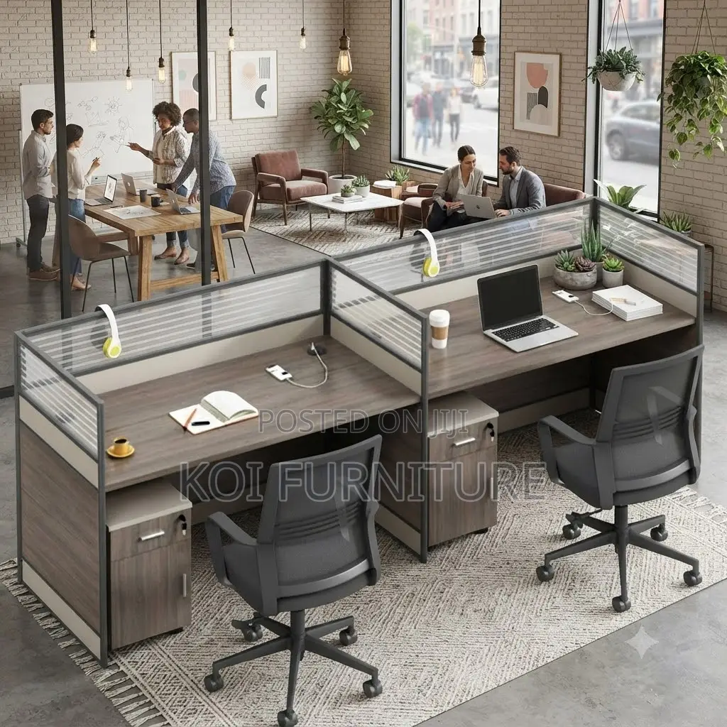 Office Workstation; Two Ways Straight Up Users Workstation