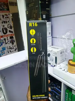 R16 All-in-One Selfie Stick With Wireless Remote Control