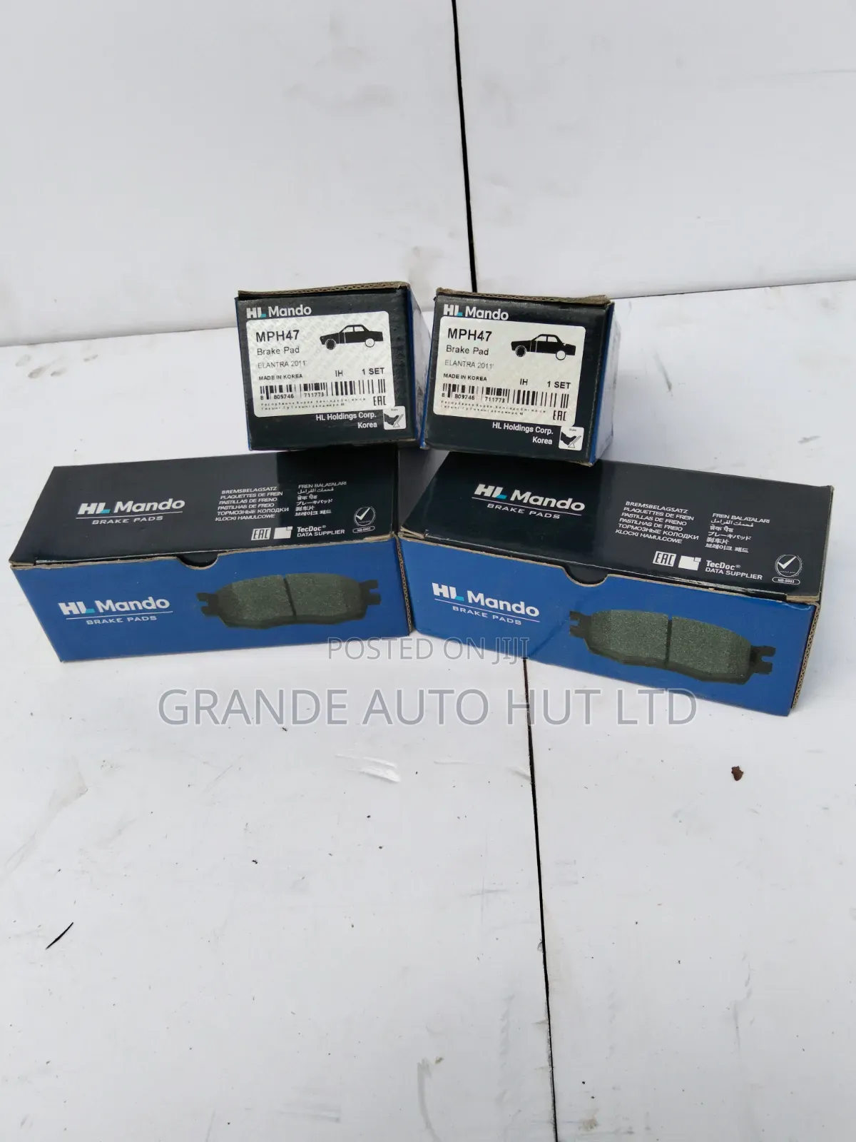 Front Brake Pads Hyundai Accent/Kia Rio 2010