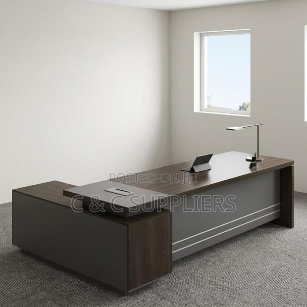 Modern Manager L-Shaped Desk-1800mm - thumbnail 2