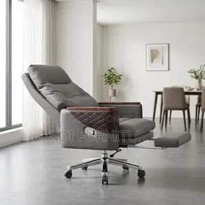Office Chairs; High Back Leather Bosses Prestidge Office Chair