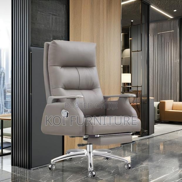 Office Chairs; High Back Leather Bosses Prestidge Office Chair - thumbnail 8