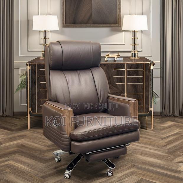 Office Chairs; High Back Leather Bosses Prestidge Office Chair - thumbnail 9
