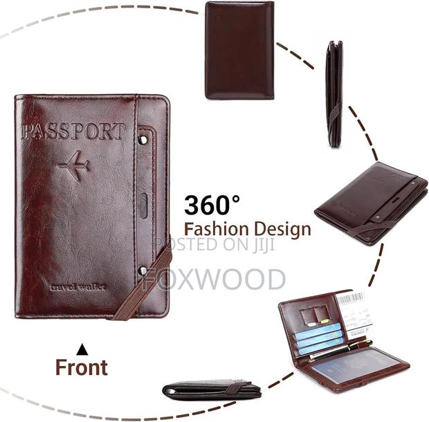 PU Leather Passport Holders - thumbnail 4