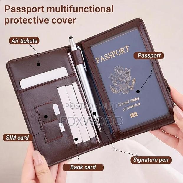 PU Leather Passport Holders - thumbnail 5