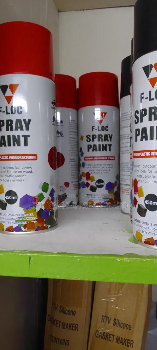 Variety of Spray Paint Available