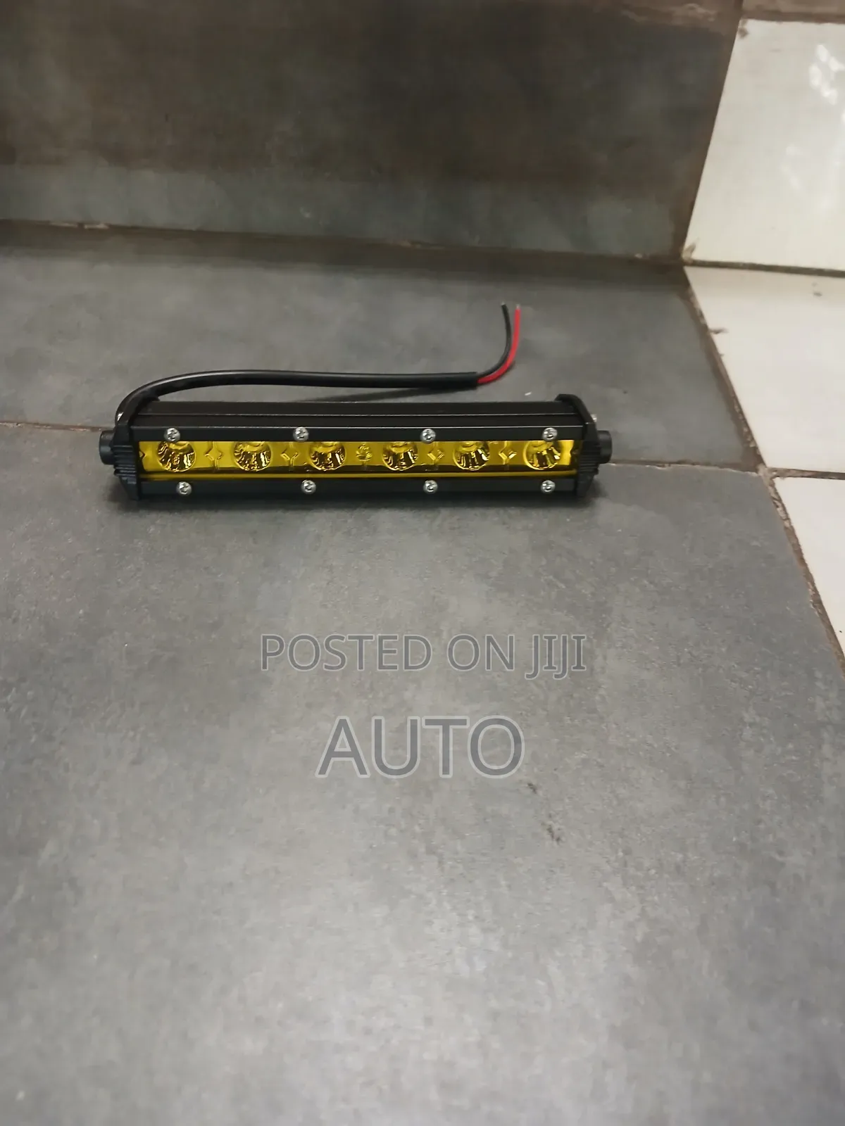 6.5" Yellow LED Spot Lights | Off-Road Auxiliary Driving Lamps