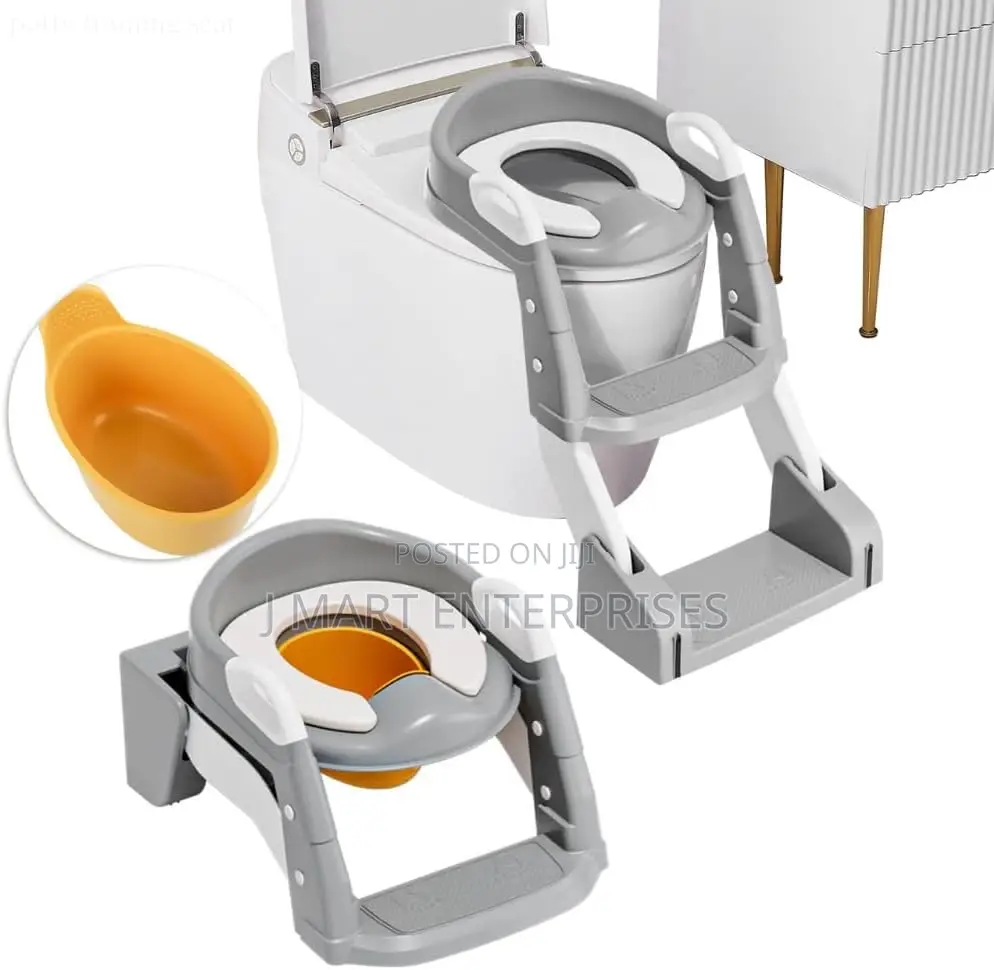 3 in 1 Toddler Potty Training SeatChair With Ladder and Basin for Baby