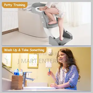 3 in 1 Toddler Potty Training SeatChair With Ladder and Basin for Baby
