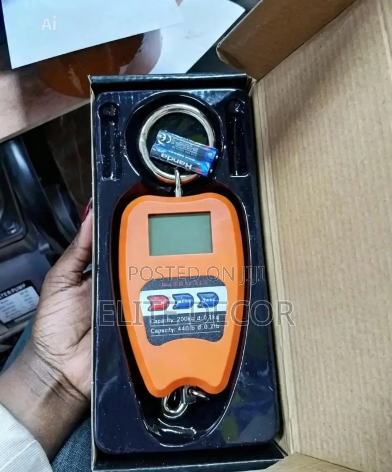 200KG Digital Crane Scale Heavy Duty Electronic Hanging Weight Scale