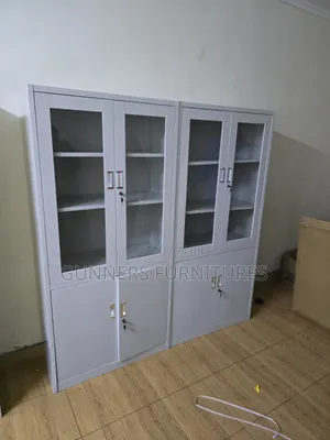 Half Glass Filing Cabinet