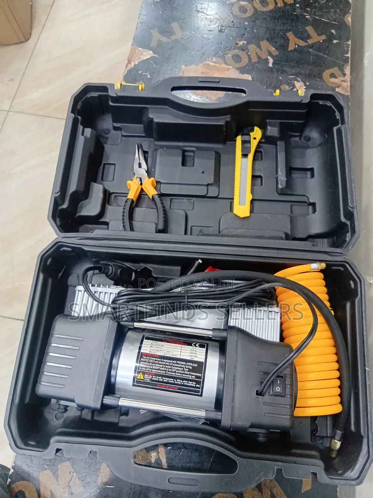 Professional Air Compressor Tool Combo