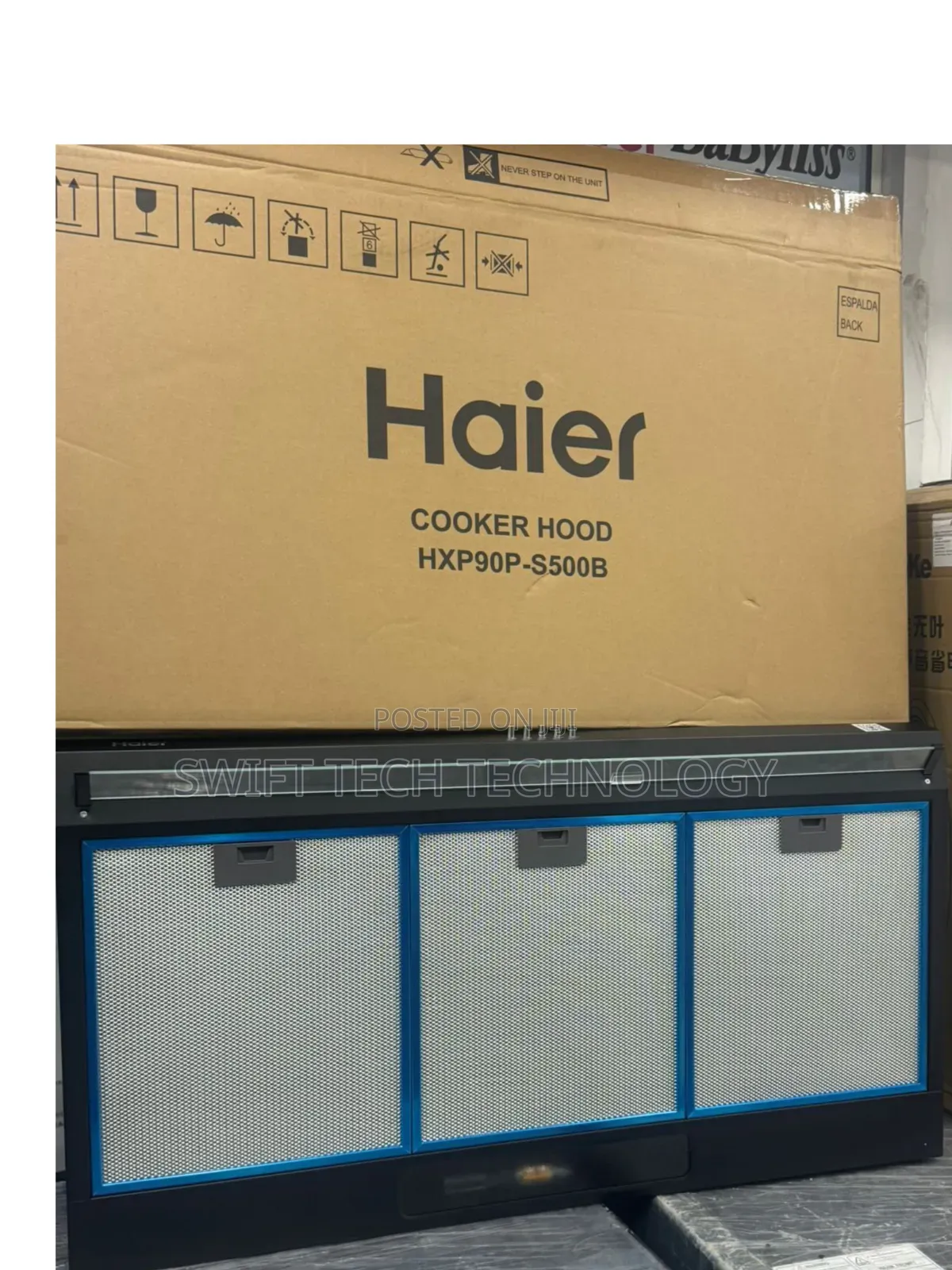Haier Hood 90cm Under Cabinet Kitchen HXP90P