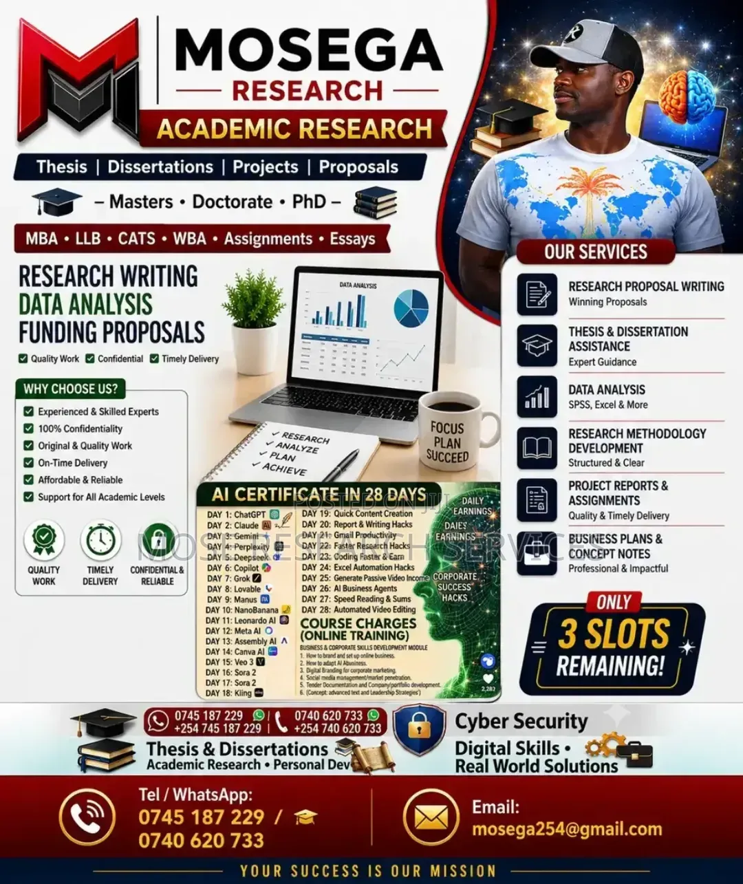 Professional Academic,Cyber,Ai Skills Learning and Corporate Services