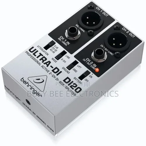 Behringer ULTRA-DI DI20 Professional Active 2-Channel DI-BoxSplitter