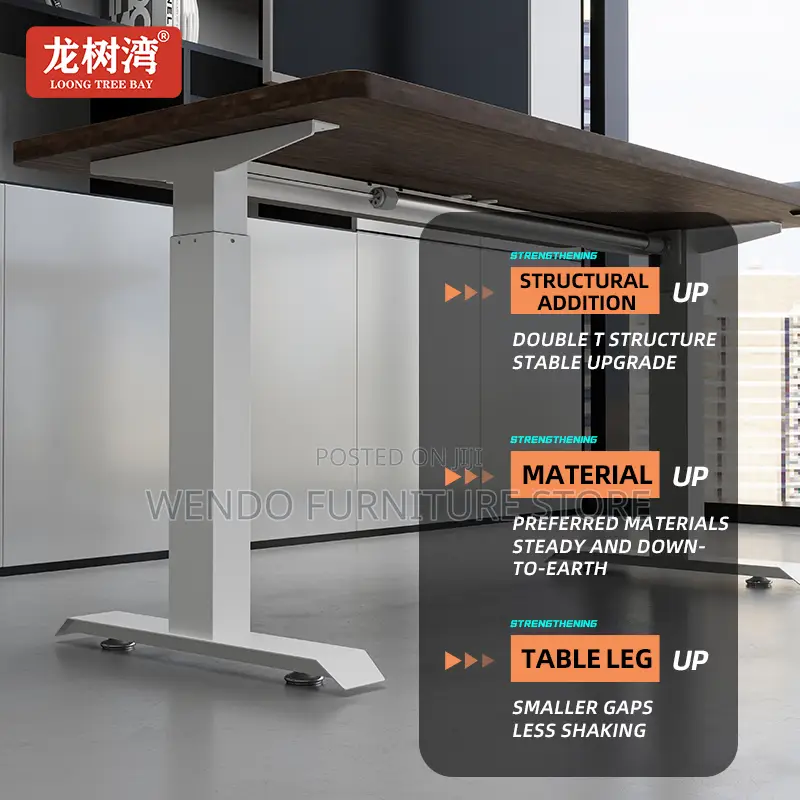Office Desk; ; 120CM Home Office Electric Ergonomic Desk