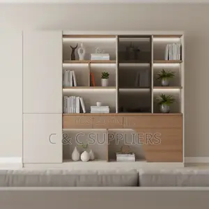 Modern Imported Storage Wall Unit