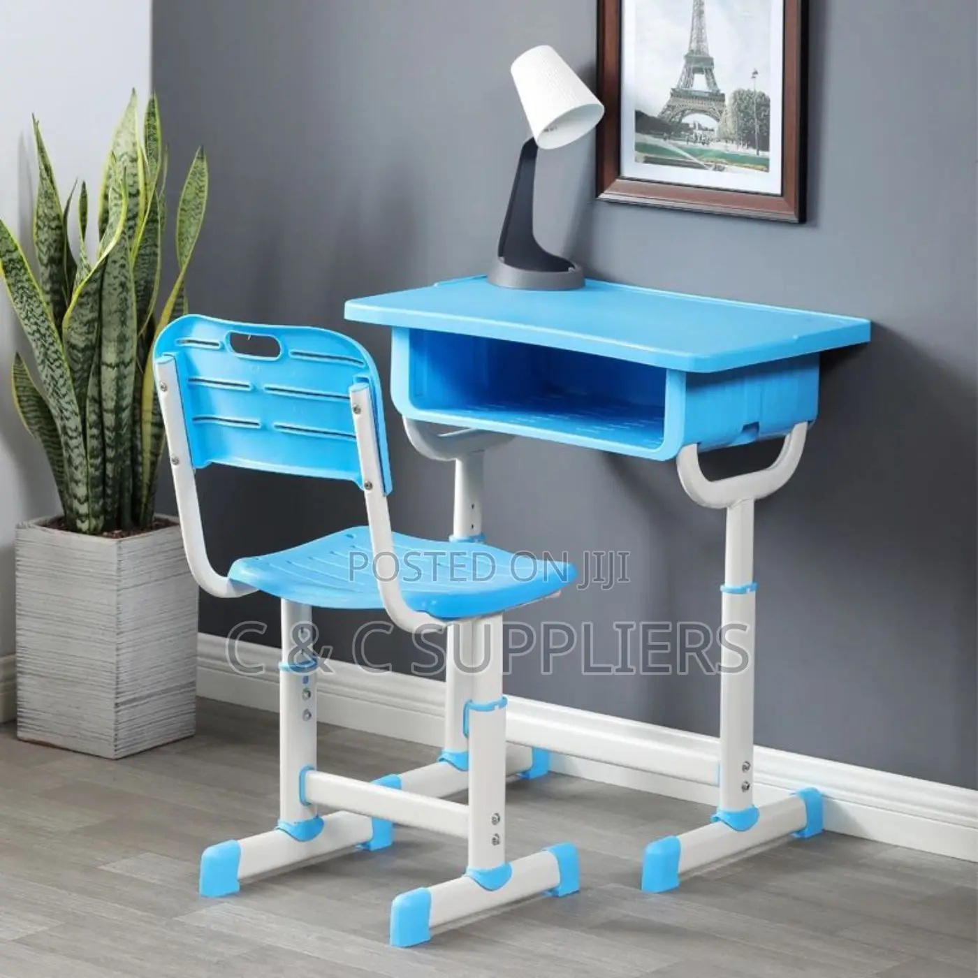 Modern Plastic Adjustable Kids Desk Seat
