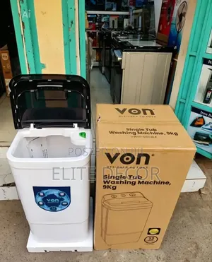 VON VALS-10MFW 10KG Single Tub Washing Machine – Semi Automatic Washer