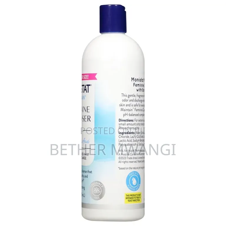 Monistat Boric Acid Feminine Wash, Fragrance-Free (296Ml)
