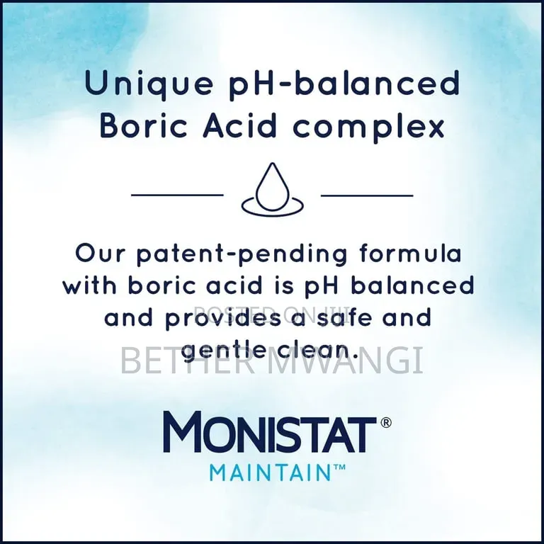 Monistat Boric Acid Feminine Wash, Fragrance-Free (296Ml)