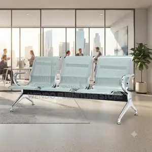 Office Bench; Three Seaters Metallic Office Waiting Benches