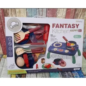 Kids Fantasy Kitchen Happy Play Set 30 PCS