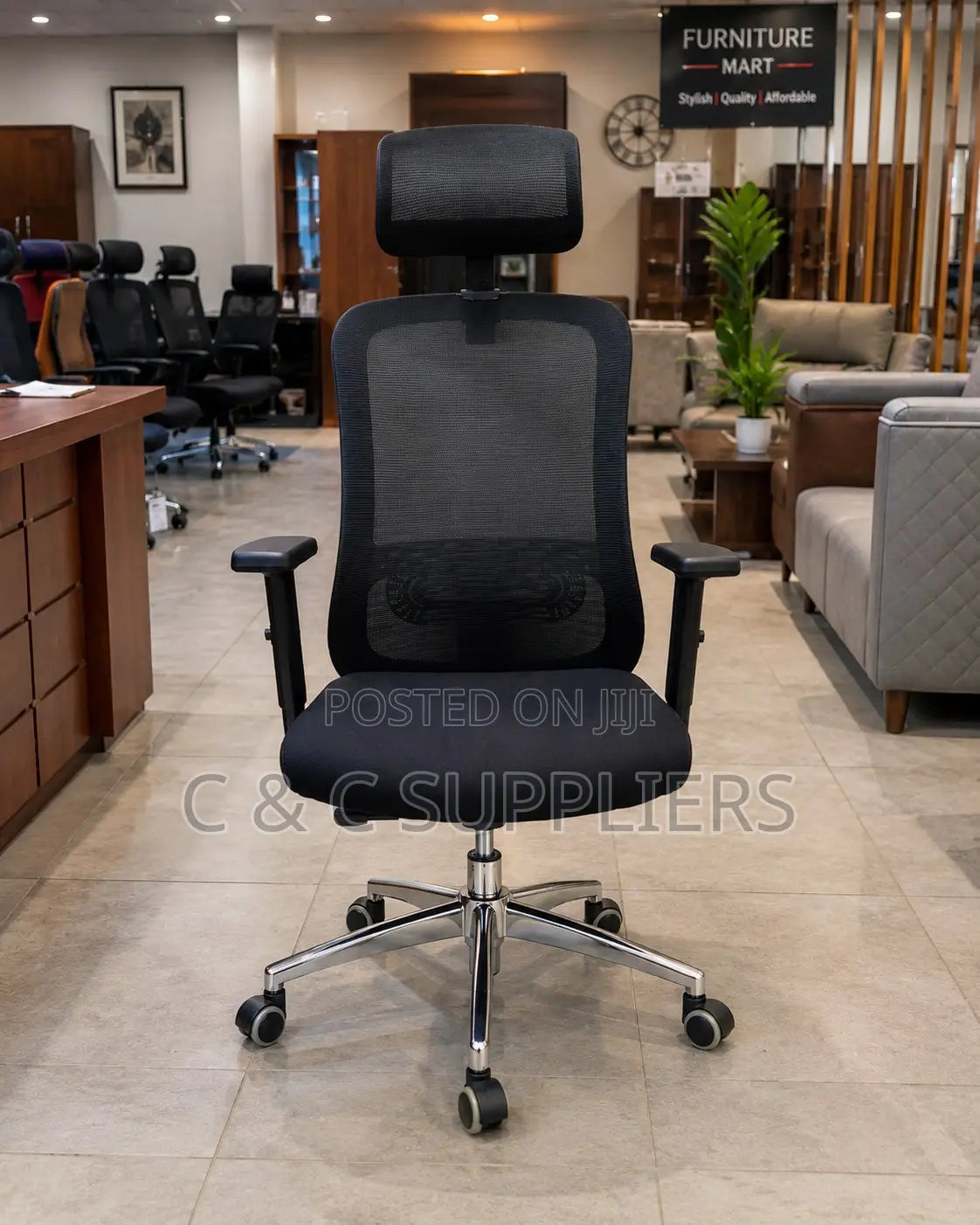 Ergonomic Home Office High Back Chair