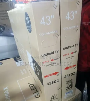 Solarmax 43" Android QLED TV – Smart Performance, Brilliant Picture