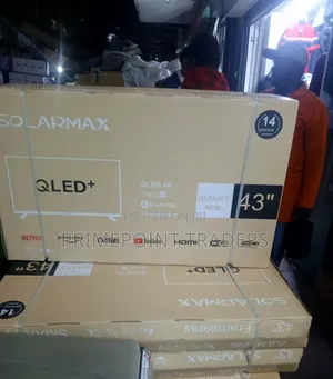 Solarmax 43" Android QLED TV – Smart Performance, Brilliant Picture