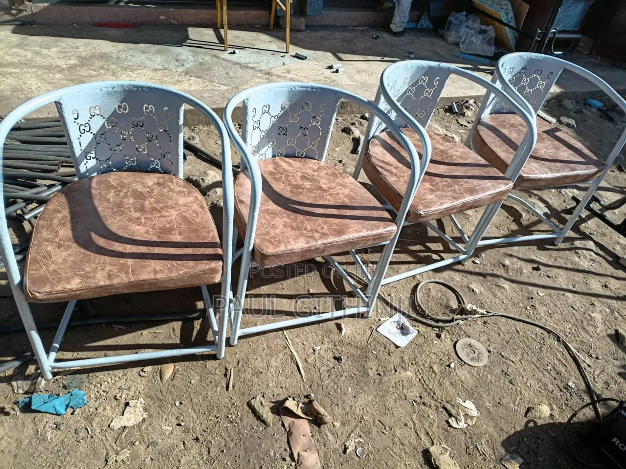 Low Powdercoated Restraunt Chairs