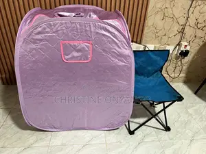 Home Sauna With Comfortable Chair