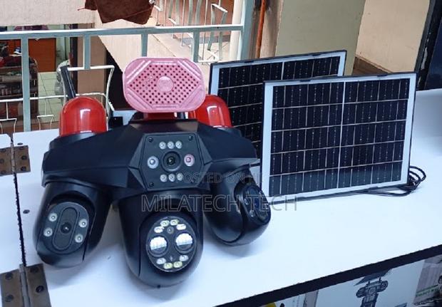 360° PTZ 4 Lens Solar Camera 4G SIM Supported - main view