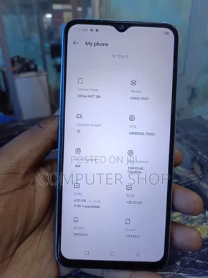 Infinix Hot 30i 128 GB Black