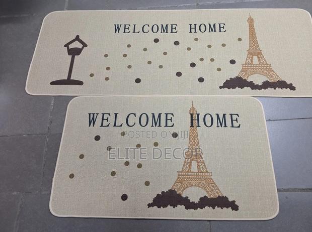 2-Piece Kitchen Rug Set – Non-Slip Rubber Backing | Kitchen - thumbnail 6