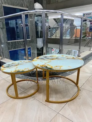 Nesting Coffee Table (Glass Effect)