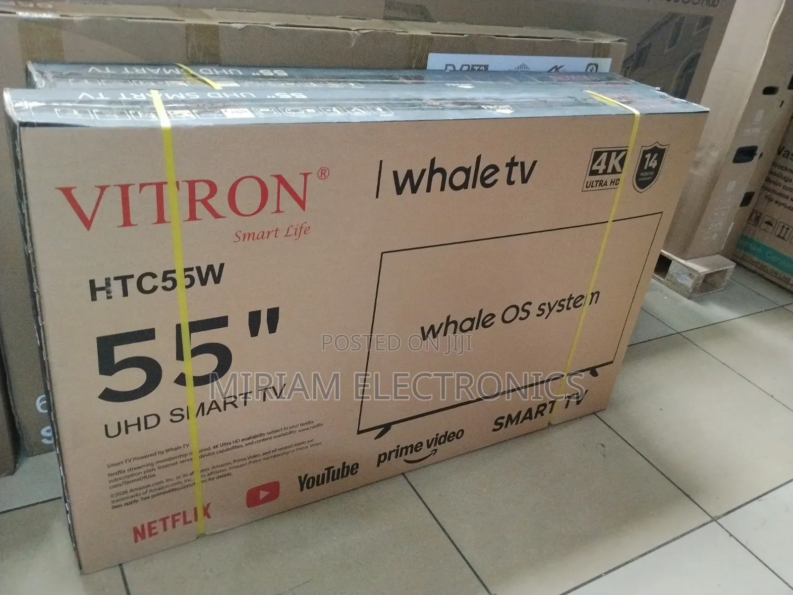 Vitron 55 Inch Whale Smart TV