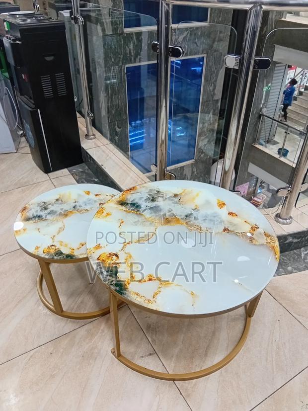 Tempered Glass Nesting Coffee Table - main view