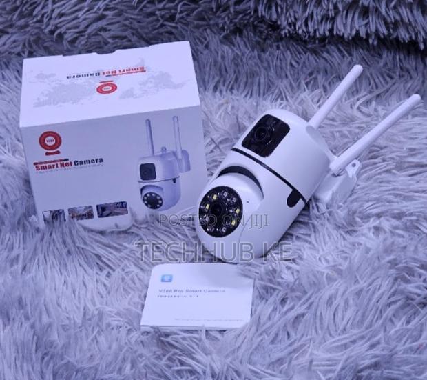 ** Wireless Wall Mount Camera – Wide Angle Security View - main view