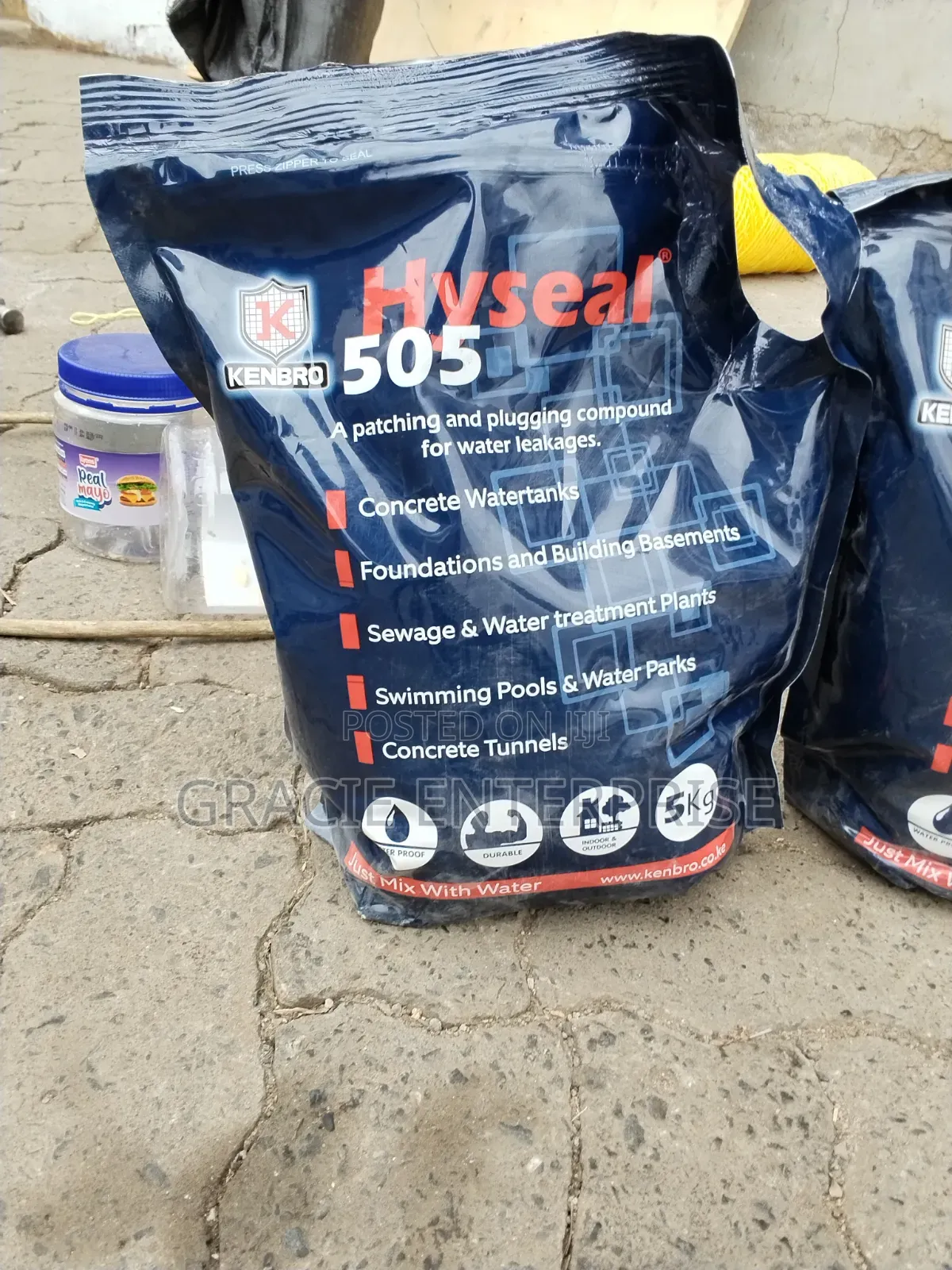 Kenbro Hyseal 505, Waterproofing Plug