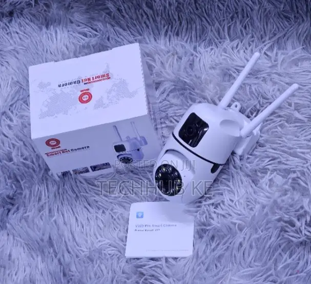 ~ V380 Dual Lens Wifi Bulb Camera – Wall Mounted Security Camera