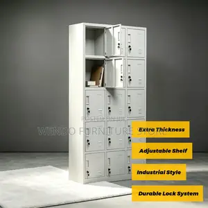 Office Cabinet; 15 Drawers Lockable Office Store Cabinet