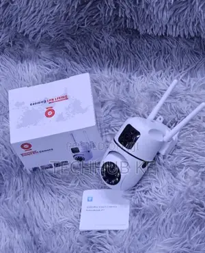 Wifi Dual Lens Bulb PTZ With Antenna