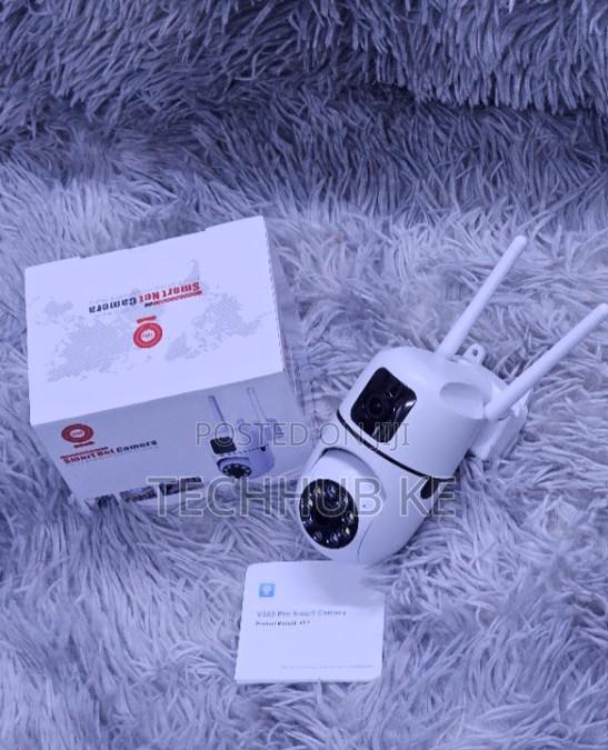 Wifi Dual Lens Bulb PTZ With Antenna