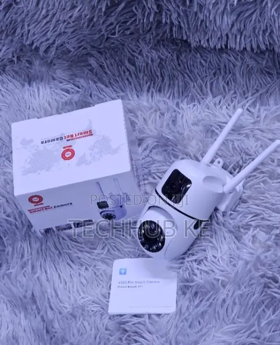 Wifi Dual Lens Bulb PTZ With Antenna