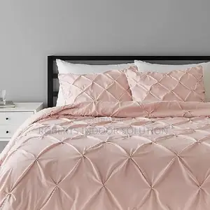 Microfiber Quilt Pintuck Duvet Cover