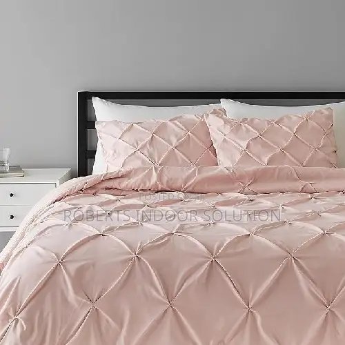 Microfiber Quilt Pintuck Duvet Cover