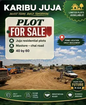 Prime 40x60 Plot in Juja Mastore Along Chai Road 3km From Superhighway