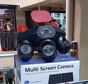 4 Lens Outdoor Solar Camera 4G SIM AI Human Detection
