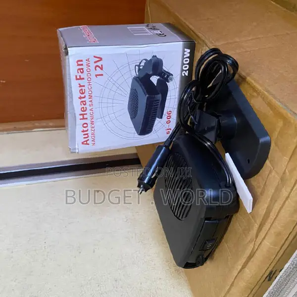 SJ006 Car Windshield Defogger Heater Fan Combo